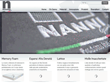 Tablet Screenshot of nanniflex.com